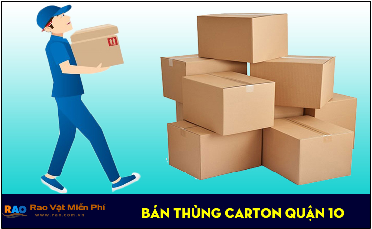 Bán thùng carton quận 10