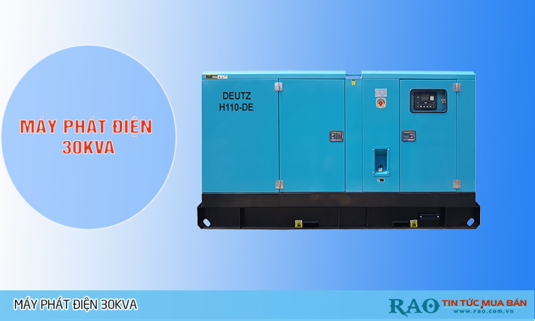 Máy phát điện 30kva