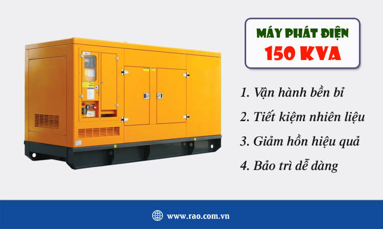 Máy phát điện 150kva 